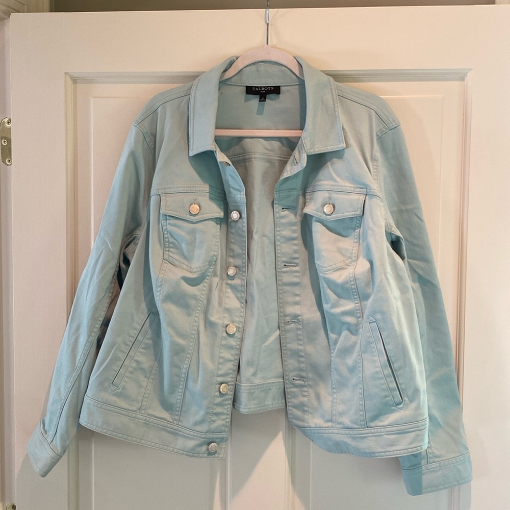 Talbots Jean Jacket 1X